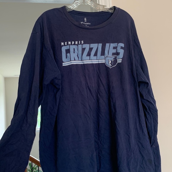 Long sleeve memphis grizzlies shirt - Picture 1 of 3